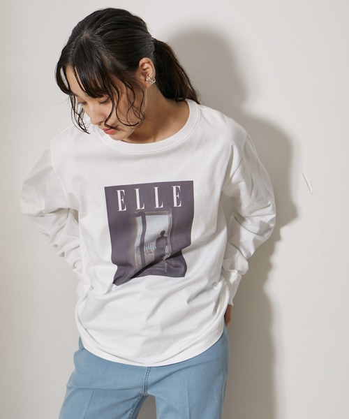 ELLE（エル）の「【ELLE×NERGY】UV Collaboration ロングスリーブT