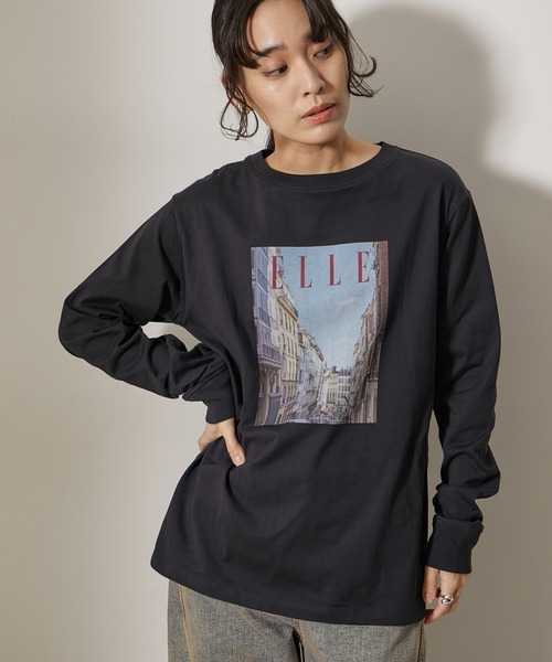 ELLE（エル）の「【ELLE×NERGY】UV Collaboration ロングスリーブT