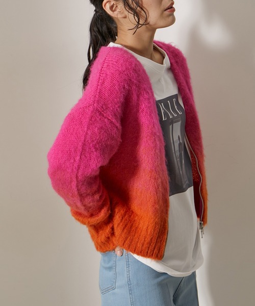 ELLE(エル)の「【ELLE×NERGY】UV Collaboration ロングスリーブT-shirts(Tシャツ/カットソー・レディース・ホワイト/ホワイト系その他/ブラック・FREE)」の5枚目の写真