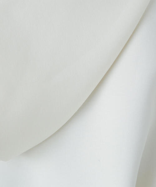 NATURAL BEAUTY BASIC(ナチュラルビューティーベーシック)の「◇ダンボールシリーズ フーディーフォルムブルゾン(パーカー・レディース・オフホワイト/チャコールグレー/グレー・FREE)」の17枚目の写真