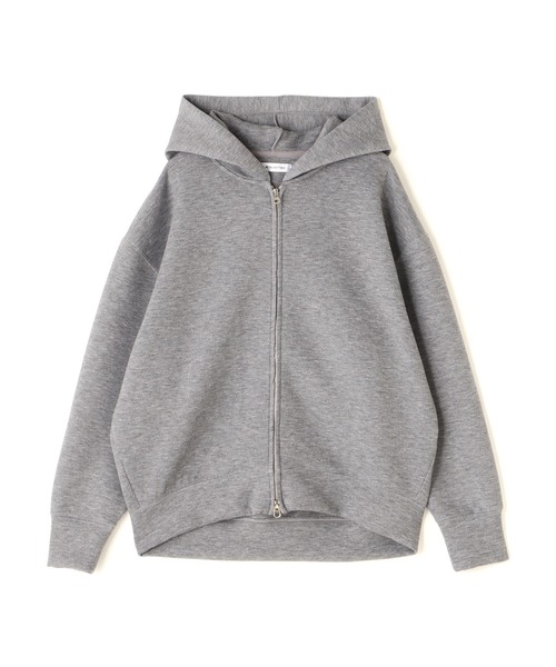 NATURAL BEAUTY BASIC(ナチュラルビューティーベーシック)の「◇ダンボールシリーズ フーディーフォルムブルゾン(パーカー・レディース・オフホワイト/チャコールグレー/グレー・FREE)」の9枚目の写真