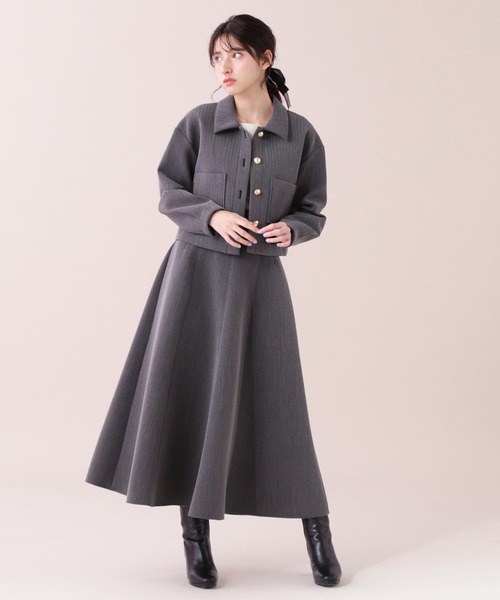 セール】◇ボンディングフレアスカート（スカート）｜JILL by