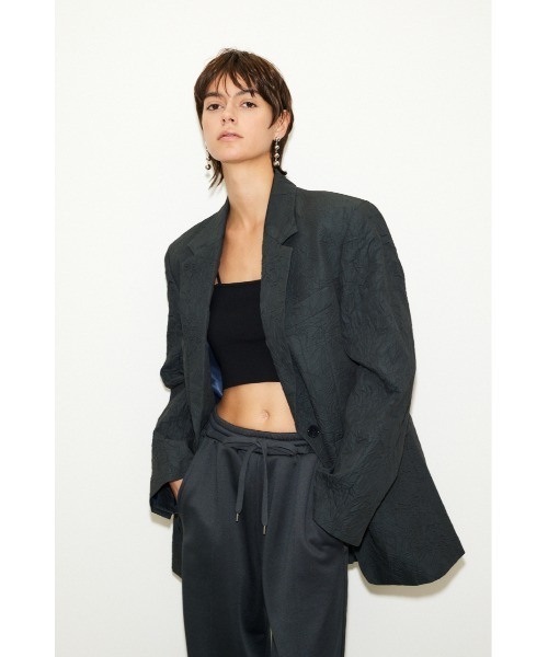 THROW by SLY（スローバイスライ）の「THROW CROP 2WAY HG CAMI クロップ 2ウェイ ハイゲージ キャミソール（キャミソール・レディース・グレー/アイボリー/ブラック・FREE）」の20枚目の写真