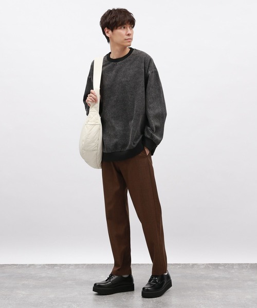 LAKOLE（ラコレ）の「ウォッシュドデニムプルオーバー / 137657（Tシャツ/カットソー・メンズ・ブラック/ブルー・MEDIUM/LARGE）」の4枚目の写真