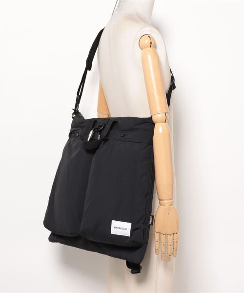 MAKAVELIC(マキャベリック)の「【MAKAVELIC / マキャベリック】ZEPHYR(ゼファー ) BUZZ TT01 TOTE BAG / ヘルメットバック(トートバッグ・メンズ・ダークネイビー・FREE)」の5枚目の写真