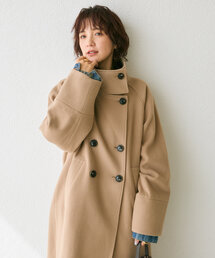 RIVE DROITE | 予約【着映え◎】ウールスタンドネックコート(その他アウター)