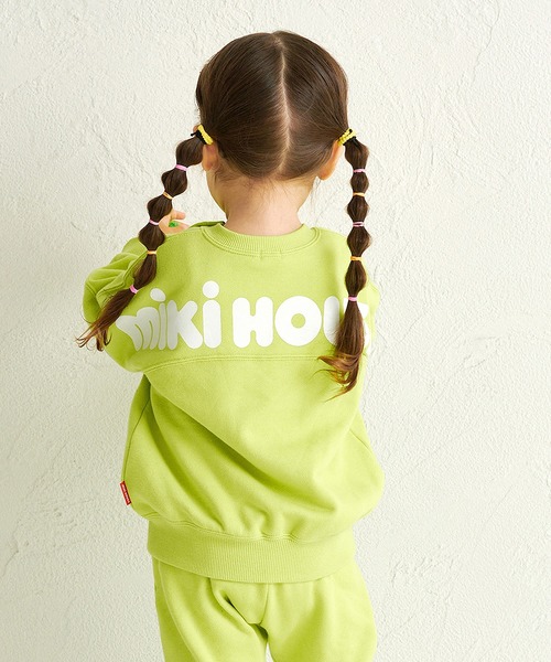 WEB限定】バックロゴトレーナー（スウェット）｜MIKI HOUSE