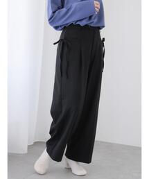Te chichi TERRASSE | サイドリボンセンタープレスパンツ(その他パンツ)