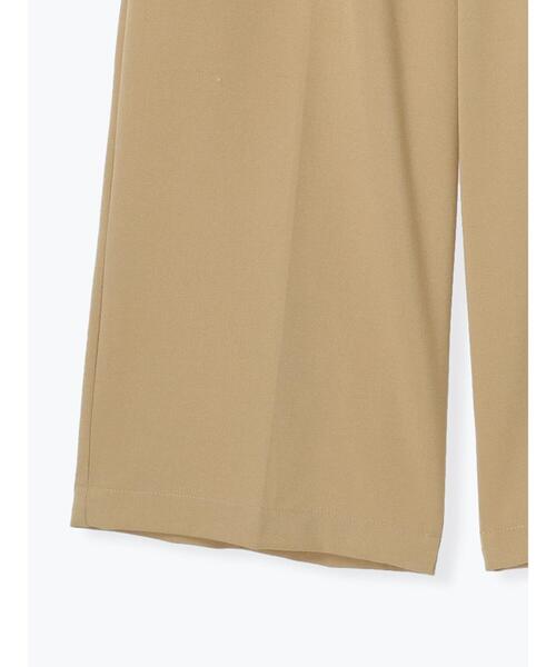 Te chichi TERRASSE(テチチテラス)の「サイドリボンセンタープレスパンツ(その他パンツ・レディース・チャコールグレー/ブラック/ベージュ・F)」の20枚目の写真