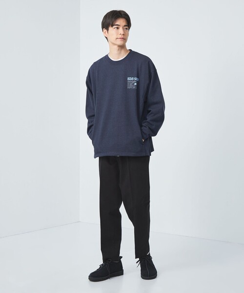 green label relaxing(グリーンレーベルリラクシング)の「【別注】<PARKS PROJECT>US PARK ネイビー スウェット(スウェット・メンズ・ネイビー・M/L)」の3枚目の写真