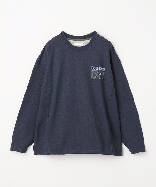 green label relaxing(グリーンレーベルリラクシング)の「【別注】<PARKS PROJECT>US PARK ネイビー スウェット(スウェット・メンズ・ネイビー・M/L)」の7枚目の写真