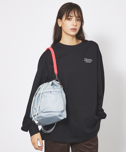 【cheek/チーク】kinchaku code2WAY TOTE/巾着2WAYショルダーバッグ/ユニセックス（ショルダーバッグ）｜ABAHOUSE（アバハウス）