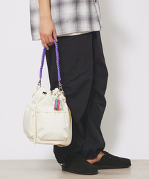 ABAHOUSE（アバハウス）の「【cheek/チーク】kinchaku code2WAY TOTE/巾着2WAYショルダーバッグ/ユニセックス（ショルダーバッグ）」