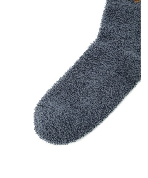 gelato pique(ジェラートピケ)の「【HOLIDAY】【HOMME】さがらBEARソックス(ソックス/靴下・メンズ・アイボリー/ネイビー・FREE)」の4枚目の写真