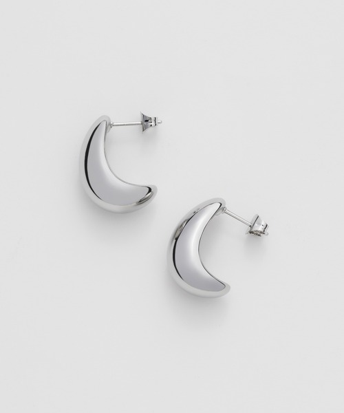 ciite' surgical stainless(シーテサージカルステンレス)の「【 金属アレルギー対応 】 ぷっくりピアス サージカルステンレス (両耳用)(ピアス(両耳用)・レディース・ゴールド/シルバー・FREE)」の5枚目の写真