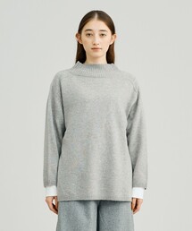 【WOMEN】ANTI PILLING WOOL ボトルネックニット