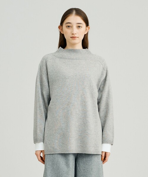 WOMEN】ANTI PILLING WOOL ボトルネックニット（ニット/セーター
