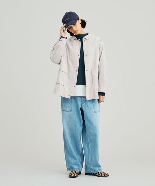 J.PRESS YORK STREET（ジェイプレスヨークストリート）の「【WOMEN】ANTI PILLING WOOL ボトルネックニット（ニット/セーター・レディース・ブルー系/ダルブルー系/オレンジ系/ライトグレー系/グレー系・F）」の10枚目の写真