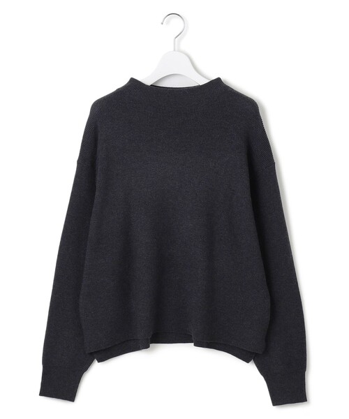 J.PRESS YORK STREET（ジェイプレスヨークストリート）の「【WOMEN】ANTI PILLING WOOL ボトルネックニット（ニット/セーター・レディース・ブルー系/ダルブルー系/オレンジ系/ライトグレー系/グレー系・F）」の22枚目の写真