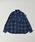 ADAM PATEK�i�A�_���p�e�b�N�j�́u�yADAMPATEK/�A�_���p�e�b�N�ztweed damage looose shirt / �c�B�[�h�_���[�W���[�Y�V���c�i�V���c/�u���E�X�j�v�b�u���[