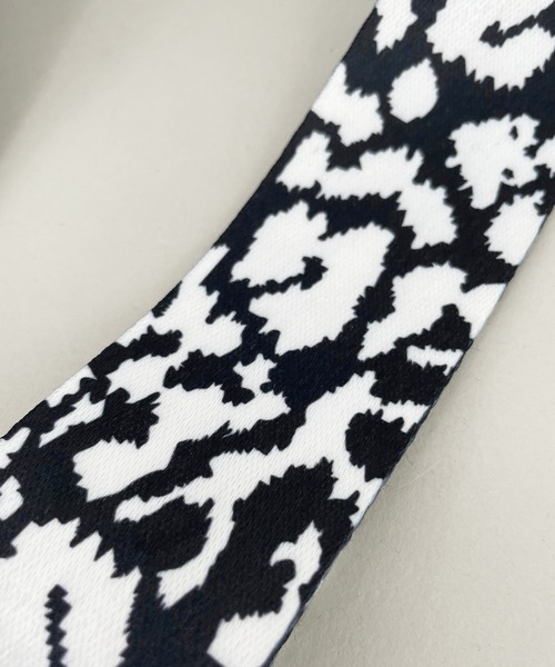 styiro（スタイロ）の「ヒョウ柄替えショルダー（ベルト・レディース・ブラウン/ブラック・FREE）」の5枚目の写真