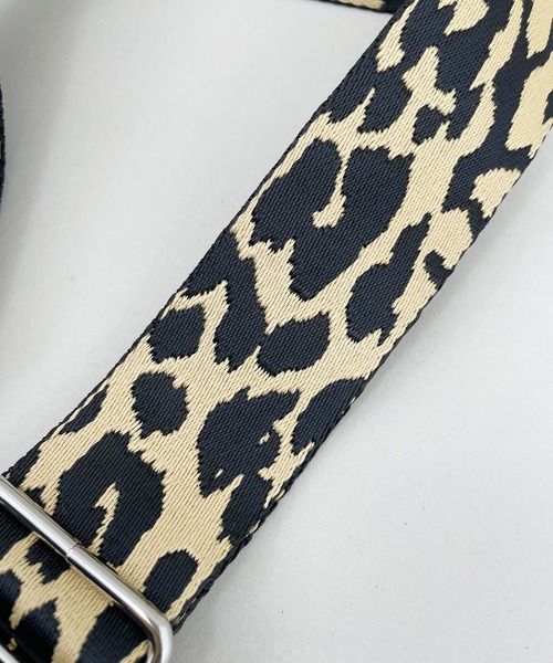 styiro（スタイロ）の「ヒョウ柄替えショルダー（ベルト・レディース・ブラウン/ブラック・FREE）」の10枚目の写真
