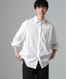 NANO universe | WEB限定/テンセルコットン比翼レギュラーカラーシャツ(シャツ/ブラウス)