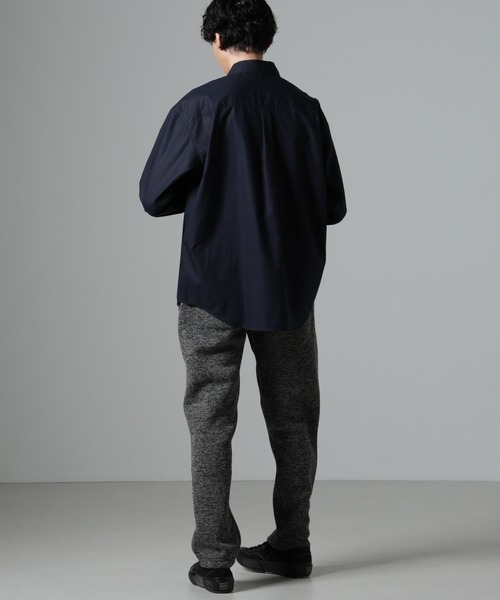 NANO universe(ナノユニバース)の「WEB限定/テンセルコットン比翼レギュラーカラーシャツ(シャツ/ブラウス・メンズ・ネイビー/ホワイト/ブルー・L/M)」の13枚目の写真