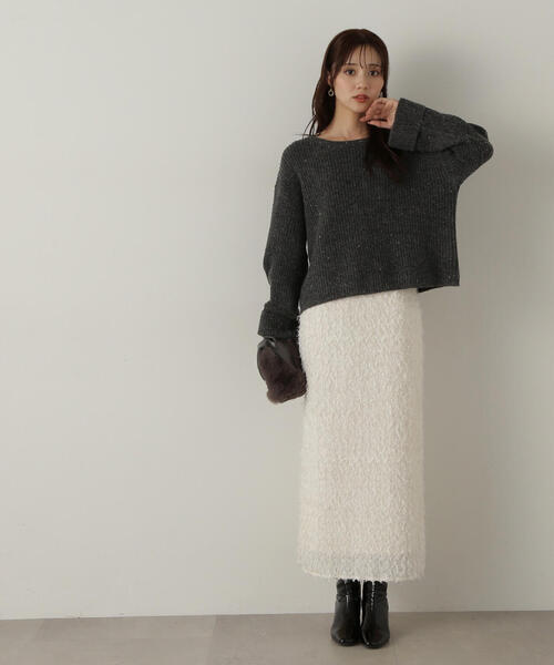 PROPORTION BODY DRESSING(プロポーションボディドレッシング)の「3Dレースタイトスカート / 1214220105(スカート・レディース・ホワイト系その他/ベージュ・SMALL/MEDIUM)」の15枚目の写真