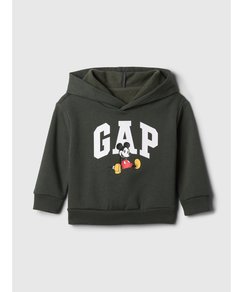 GAP（ギャップ）の「Gap x ディズニー ミッキーマウス リラックス GAPロゴパーカー (ベビー)（パーカー・キッズ・ブラック/カーキ/ベージュ/レッド・105cm/100cm/90cm/80ｃｍ/70cm/95cm/110cm）」の3枚目の写真