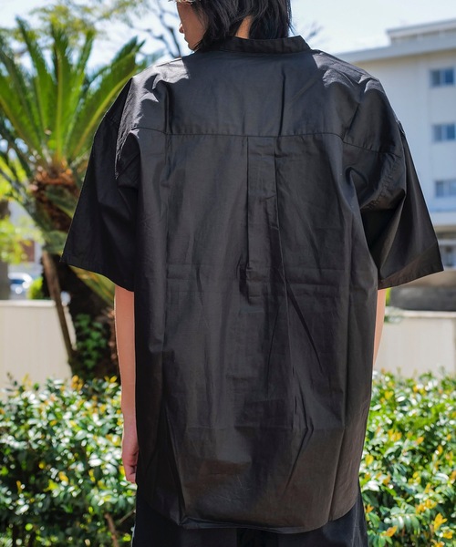 PORT OF CALL（ポートオブコール）の「PORT OF CALLポートオブコール半袖シャツ（シャツ/ブラウス・メンズ・ブラック/ホワイト・MEDIUM/LARGE）」の7枚目の写真