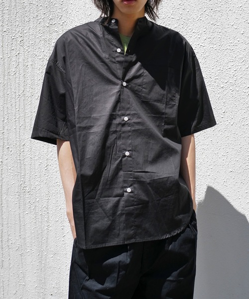 PORT OF CALL（ポートオブコール）の「PORT OF CALLポートオブコール半袖シャツ（シャツ/ブラウス・メンズ・ブラック/ホワイト・MEDIUM/LARGE）」の10枚目の写真