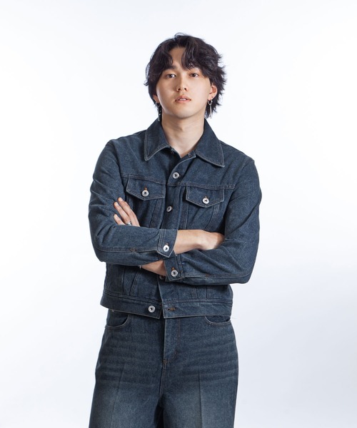 L*m様 【美品】onegravity ダブルクロストラックジャケット M セール】onegravity / ダブルクロス トラックジャケット