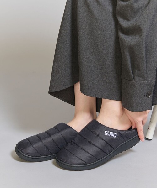 SUBU（スブ）の「＜SUBU＞コレクション スリッパ /サンダル（サンダル・レディース・オレンジ/シルバー/ブラック・1/0）」の2枚目の写真