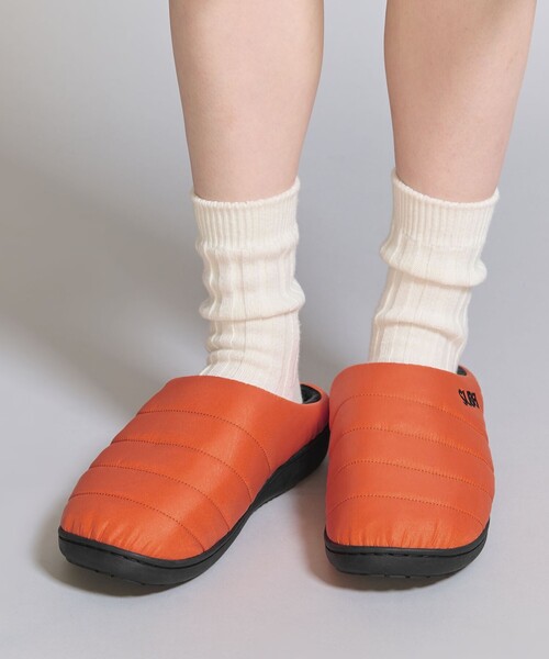 SUBU（スブ）の「＜SUBU＞コレクション スリッパ /サンダル（サンダル・レディース・オレンジ/シルバー/ブラック・1/0）」の7枚目の写真