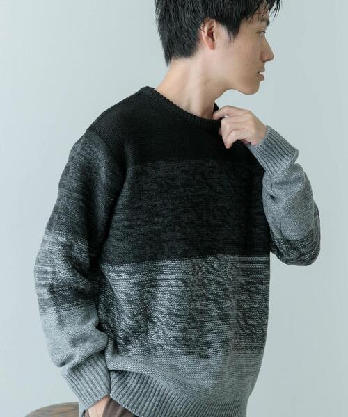 53900円　新品未使用　archivio グラデーションセーター 36 53900円新品未使用archivio グラデーションセーター 36