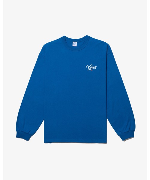 【Keboz】W ICON LOGO L/S TEE ピンク ブラック ICON LOGO L/S TEE（Tシャツ/カットソー）｜KEBOZ（ケボズ）の