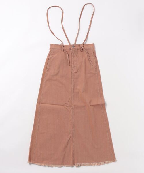 CIMARRON（シマロン）の「【CIMARRON JEANS】LONG SKIRT（スカート・レディース・オレンジ/グリーン・25/26）」の13枚目の写真