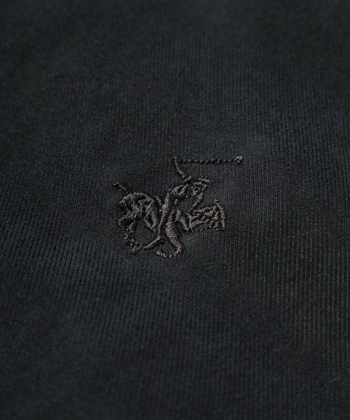 BEVERLY HILLS POLO CLUB(ビバリーヒルズポロクラブ)の「【BEVERLY HILLS POLO CLUB/ビバリーヒルズポロクラブ】ワンポイントロゴ刺繍デザイン ツイルピーチ 襟コーデュロイ 中綿ブルゾン /スイングトップ/ビッグシルエット(ブルゾン・メンズ・ワイン/ダークグリーン/ネイビー・L/M/XL)」の11枚目の写真