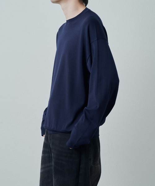 Lui's（ルイス）の「VIS/PO ハイゲージニットソー（ニット/セーター・メンズ・ブラック/グレー/ネイビー・M/S）」の21枚目の写真