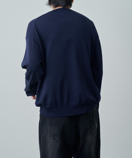 Lui's（ルイス）の「VIS/PO ハイゲージニットソー（ニット/セーター・メンズ・ブラック/グレー/ネイビー・M/S）」の22枚目の写真