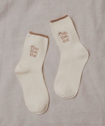 Chillfar（チルファー）の「ロゴ刺繍カラーソックス（ソックス/靴下）」