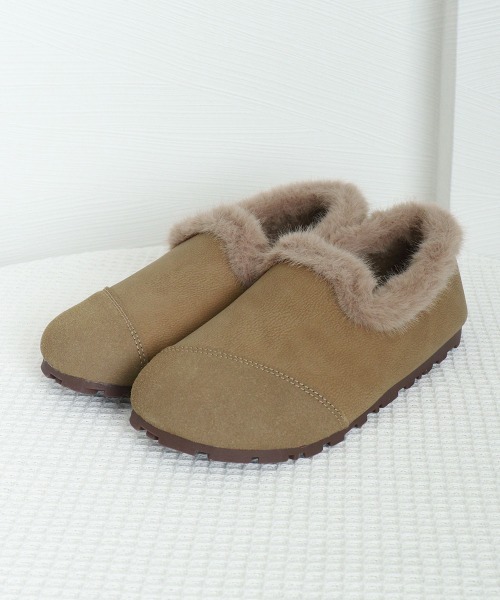 Miniministore(ミニミニストア)の「モカシン レディース 裏起毛 冬靴(モカシン/デッキシューズ・レディース・ブラウン/ベージュ/ブラック・25.0cm/24.5cm/24.0cm/23.5cm/23.0cm/22.5cm)」の22枚目の写真