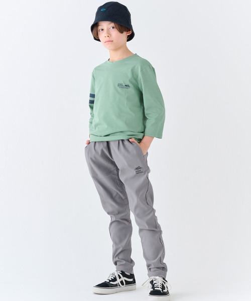 KRIFF MAYER(クリフメイヤー)の「むちゃのびパンツ(その他パンツ・キッズ・ブラック/ダークネイビー/ダークベージュ/カーキ/グレー・120/130/140/150/160/170)」の11枚目の写真