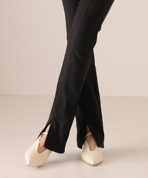 VIVIAN（ヴィヴィアン）の「履きごこちやみつき感激 ポインテッドトゥスリットストラップ5cmプレートヒールパンプス（パンプス・レディース・シルバー/ブラック系その他2/ホワイト系その他5・21.5/22/22.5/23/23.5/24/24.5/25/25.5/26）」の16枚目の写真