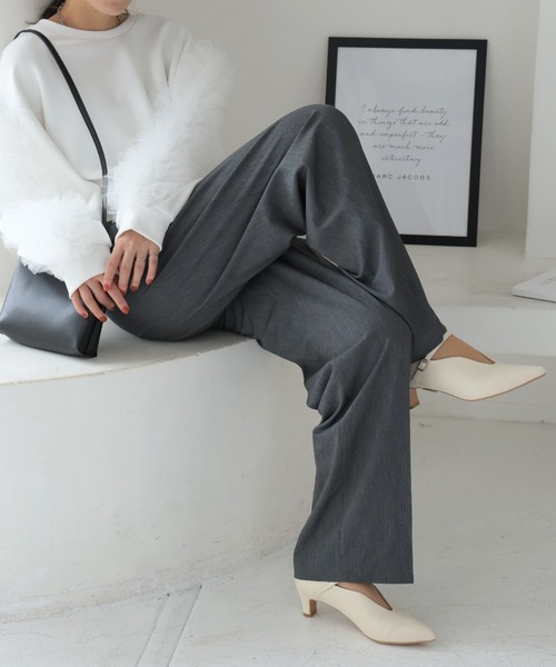 VIVIAN（ヴィヴィアン）の「履きごこちやみつき感激 ポインテッドトゥスリットストラップ5cmプレートヒールパンプス（パンプス・レディース・シルバー/ブラック系その他2/ホワイト系その他5・21.5/22/22.5/23/23.5/24/24.5/25/25.5/26）」の21枚目の写真