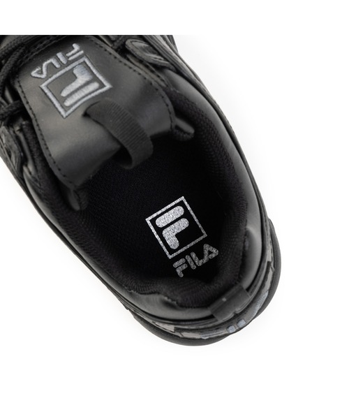 FILA（フィラ）の「DISRUPTOR II（スニーカー・レディース・ブラック・22.0cm/26.5cm/26.0cm/23.0cm/22.5cm/24.5cm/24.0cm/23.5cm/29.0cm/28.0cm/27.5cm/27.0cm/25.5cm/25.0cm）」の7枚目の写真