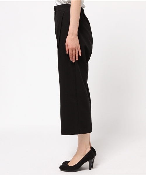 OUTLET（アウトレット）の「【CIAOPANIC TYPY】ジョーゼットタックガウチョパンツ（その他パンツ・レディース・ブラック/カーキ・MEDIUM/SMALL）」の8枚目の写真