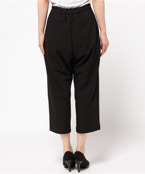OUTLET（アウトレット）の「【CIAOPANIC TYPY】ジョーゼットタックガウチョパンツ（その他パンツ・レディース・ブラック/カーキ・MEDIUM/SMALL）」の9枚目の写真