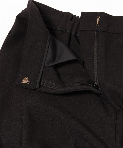 OUTLET（アウトレット）の「【CIAOPANIC TYPY】ジョーゼットタックガウチョパンツ（その他パンツ・レディース・ブラック/カーキ・MEDIUM/SMALL）」の5枚目の写真
